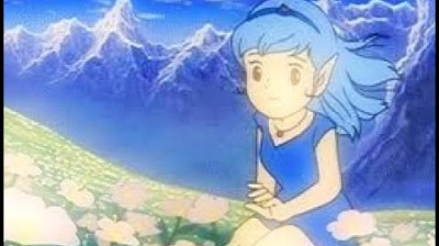 Principessa dai capelli blu