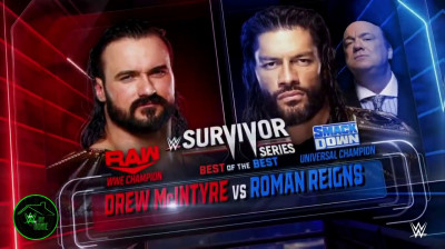 Drew McIntyre vs Roman Reigns (Full Match)