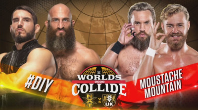DIY vs Moustache Mountain (Full Match)