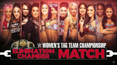 Sasha Banks & Bayley vs Naomi & Carmella vs Sonya Deville & Mandy Rose vs Nia Jax & Tamina vs IIconics vs The Riott Squad (Full Match)