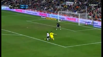 17-1-10 David Villa vs Villarreal