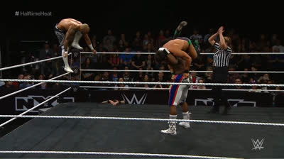 Halftime Heat 2019-Aleister Black, Ricochet, The Velveteen Dream vs Adam Cole, Johnny Gargano, Tommaso Ciampa