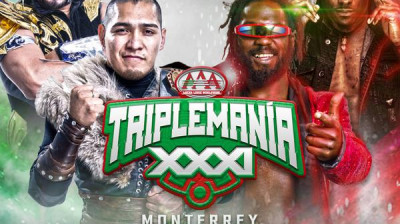 AAA TripleMania XXXI: Monterrey-El Hijo del Vikingo vs Swerve Strickland vs Rich Swann vs Komander