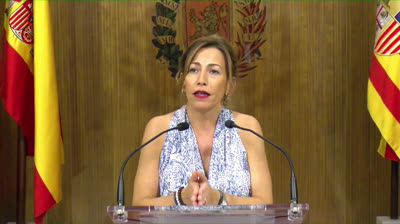 LA ALCALDESA DE ZRAGOZA SE PRONUNICA SOBRE MUNDIAL 2030