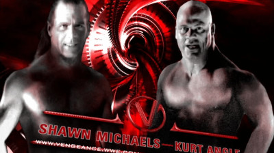 Kurt Angle vs Shawn Michaels