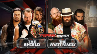 The Shield vs The Wyatt Family
