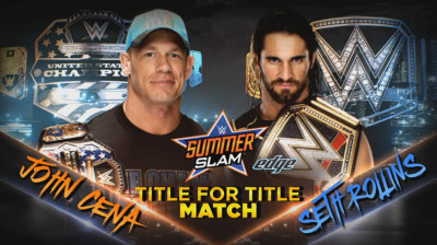 John Cena vs Seth Rollins