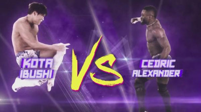 Kota Ibushi vs Cedric Alexander