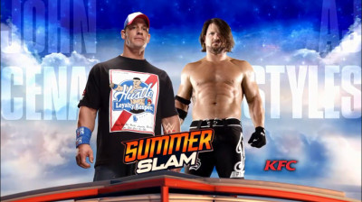 John Cena vs AJ Styles