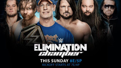 John Cena vs AJ Styles vs Bray Wyatt vs Baron Corbin vs Dean Ambrose vs The Miz