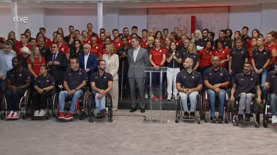 23-7-24 JJOO DESPEDIDA de los EQUIPOS OLÍMPICOS y PARALÍMPICOS en MONCLOA