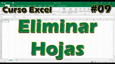 CURSO EXCEL [09] ► ELIMINAR Hojas