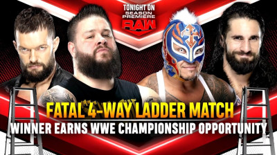 Seth Rollins vs Finn Balor vs Kevin Owens vs Rey Mysterio
