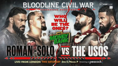 Roman Reigns & Solo Sikoa vs Usos