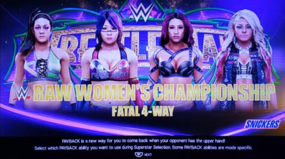 Alexa Bliss vs Asuka vs Sasha Banks vs Bayley (WWE 2K19)