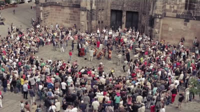 Flashmob der Ode an die Freude von Beethoven