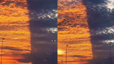 Spektakulärer Sonnenuntergang in Florida