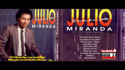 JULIO MIRANDA - EL SENTIR DE UN POETA (1987)(FULL ALBUM)