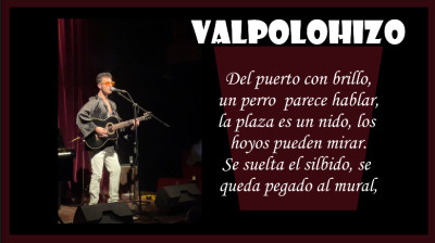 CHINOY EN EL FORO DEL TEJEDOR❤️CANCIÓN "VALPOLOHIZO"❤️CIUDAD DE MÉXICO 2024