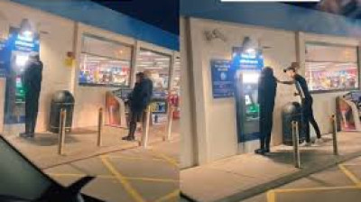 Super farce à un distributeur automatique