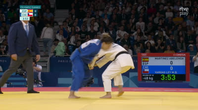 27-7-24 Primer combate: -48 kg femenino: L. Martínez vs MP. Vargas