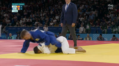 27-7-24 Primer combate: -60 kg: F. Garrigós vs J. Verstraeten