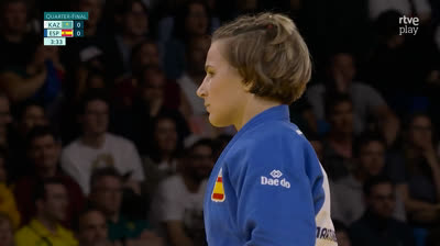 27-7-24 Segundo combate: -48 kg femenino: Laura Martínez vs Abiba Abuzhakynova