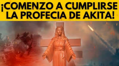 ¡Comenzó a Cumplirse la Advertencia de la Virgen en las Apariciones de Akita!
