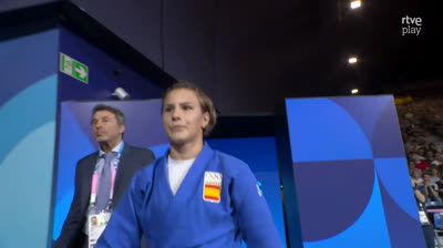 27-7-24 Tercer combate - Semifinal Cuadro B -48kg: L. Martínez vs B. Bavuudorj