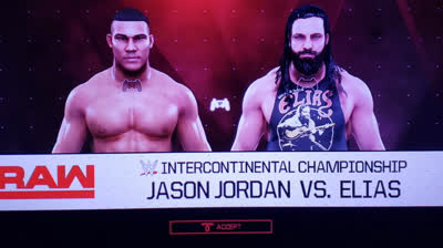 Elias vs Jason Jordan (WWE 2K19)