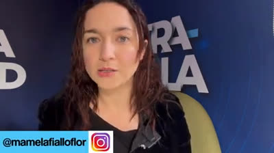 ¿La escena olímpica era la última cena? Mamela Fiallo