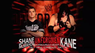 WWE Unforgiven 2003 - Kane vs Shane McMahon (Last Man Standing Match)