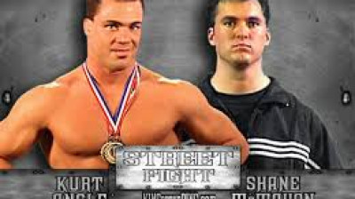 WWF King Of The Ring 2001 - Kurt Angle vs Shane McMahon (Street Fight)