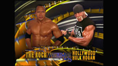 WWF WrestleMania X8 - Hollywood Hulk Hogan vs The Rock