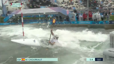 27-7-24 Slalom - Canoa individual: Bajada 2 - Maialen Chorraut