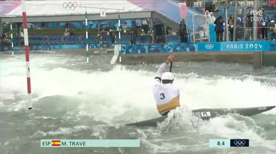 27-7-24 Slalom - Canoa individual: Bajada 2 - Miquel Travé