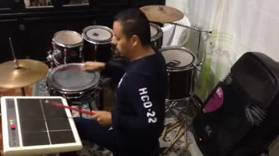 Choolo ppepe ...DRUMS EN BATERIA >>INTERPRETACION CASERA MGM..
