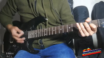 Tocar Tema temerarios en guitarra electrica >>EDWIN>>RCL..