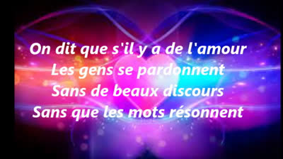 On dit que s'il y a de l'amour-Paroles : Sylvia Lhene