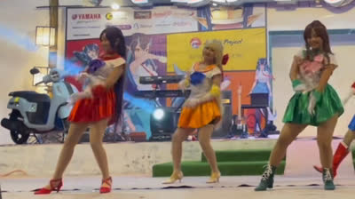 Adventure ..mistyc Danced Exposited VIVO Virtual Zona Otakum [Otaku Dance] Pretty Soldier Sailor Moon,