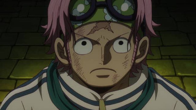 One Piece E1113 - ¡Corre, Koby! ¡Una desesperada estrategia de fuga!