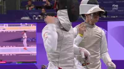 29-7-24 Florete individual 1/8: C. Llavador vs M. Hamza