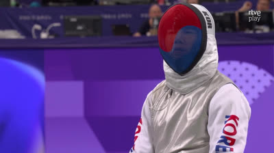 29-7-24 Florete individual: C. Llavador vs T. Ha