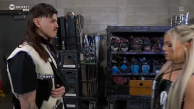 Liv Morgan & Dominik Mysterio Backstage Raw, April 22nd 2024