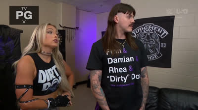 Liv Morgan and Dominik Mysterio Backstage Segment  Raw July 8th 2024
