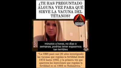 Vacuna del Tétanos  - Dra Carrie Madej