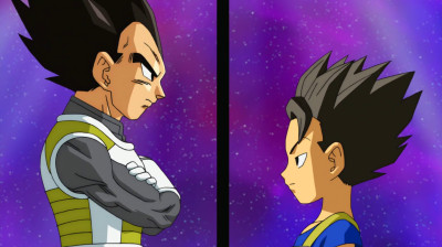 Capitulo 37 - ¡No olvides tu orgullo como Saiyajin!¡Vegeta contra el Saiyajin del Universo 6!