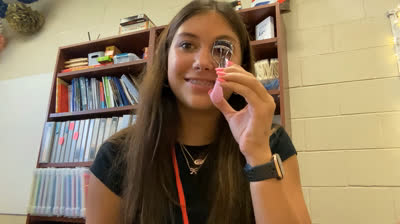 My gf does her lashes and more