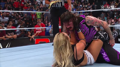 Liv Morgan helps “Dirty” Dominik Mysterio pin his father