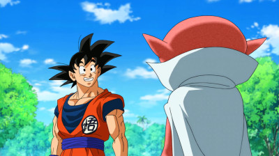 Capitulo 42 - ¡Un  festejo lleno de confusión!¿Al fin van a pelear?¡Monaka contra Goku!